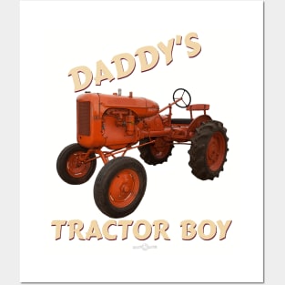 Allis Chalmers Daddy's tractor boy Posters and Art